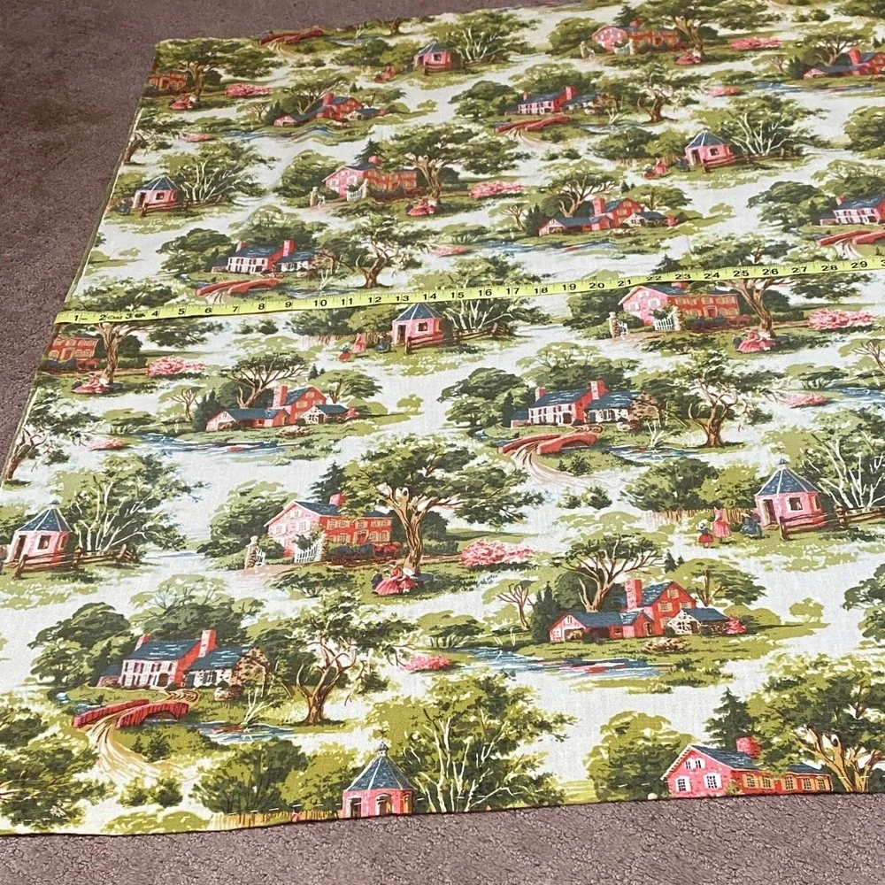 Scenic Countryside Curtain Cottage Core Prairie